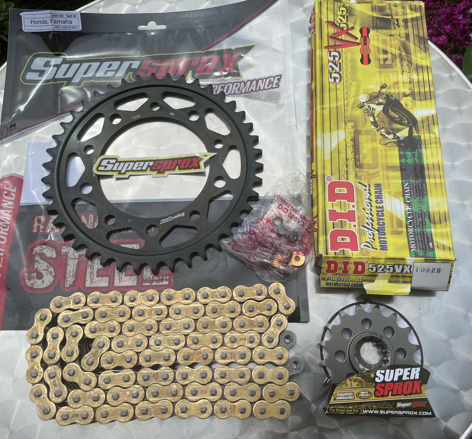 Kettensatz Für Honda CBR 1000 RR Fireblade - DID X-Ring Super Verstärkt