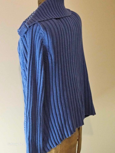 Liz & co Women's Sweater Long Sleeve Cable Knit XL Pocket Chunky - Picture 4 of 11