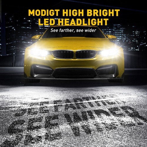 CANBUS 6500K LED Headlight Bulbs Globes H4 For Suzuki Swift GTi Hatchback 1990 - Picture 7 of 19