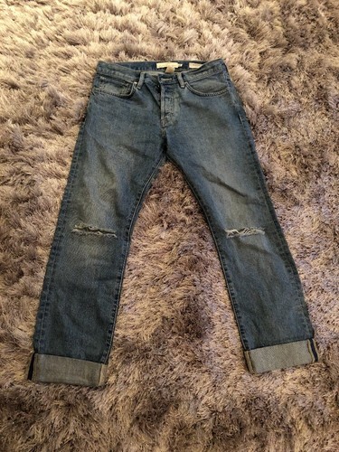 Da Uomo H\u0026M L.O.G.G. Effetto Invecchiato Jeans Taglia 32 | eBay