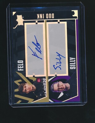  FELO TYLER JOHNSON SILLY JUSTIN FARGO 2021 UPPER DECK CALL OF DUTY DUO INK AUTO