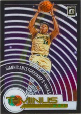 Giannis Antetokounmpo 2020-21 Optic Basketball T-Minus 3-2-1 Insert Card #15 NBA