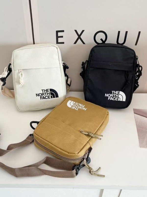 New 2024 North Face Shoulder Bag Gender Neutral Travel Coin Purse Phone