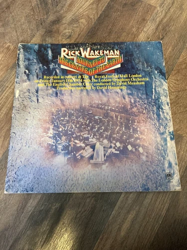 Rick Wakeman : Journey To The Centre Of The Earth SP-3621 W/book VG+/VG