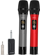 Bietrun SY-WXM-2 UHF Wireless Dual Handheld Dynamic Microphone System