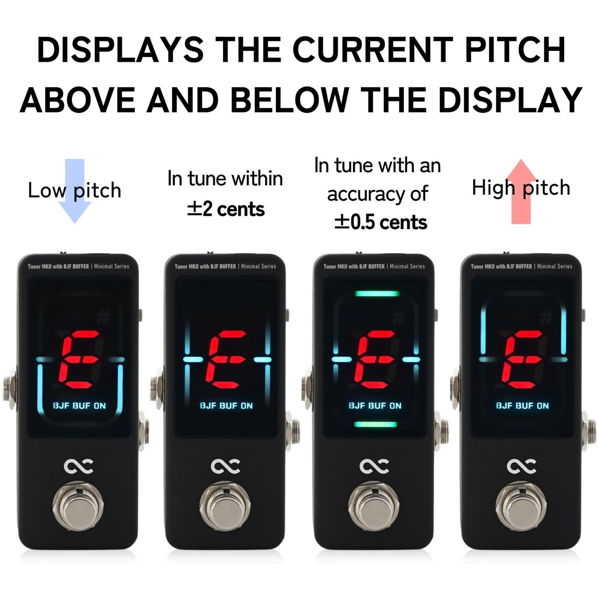 One Control Minimal Series Tuner MKII with BJF BUFFER[mini pedal