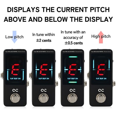 One Control Minimal Series Tuner MKII with BJF BUFFER[mini pedal
