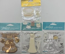 Jolee's Boutique Scrapbook Stickers Wedding Theme - Dimensional Stickers