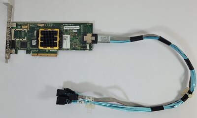 RAID CONTROLLER KARTE ADAPTEC ASR-2405 SAS/SATA 128MB 3Gbps + Anschlusskabel
