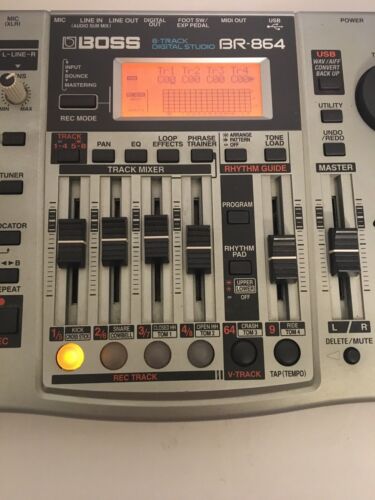 Boss BR-864 Digital 8 Track Portable Recording Studio READ DESCRIPTION! - Picture 4 of 11