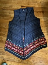 Vintage Chaps Sweater Vest Women  s Large