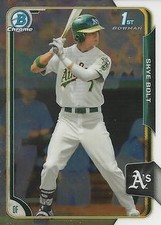 2015 Bowman Draft Chrome 1st #174 Skye Bolt FREE SHIPPING!
