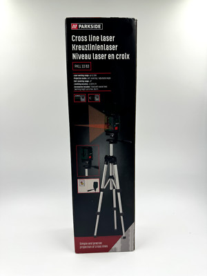 Parkside PKLL 10 B3 Kreuzlinienlaser mit Stativ