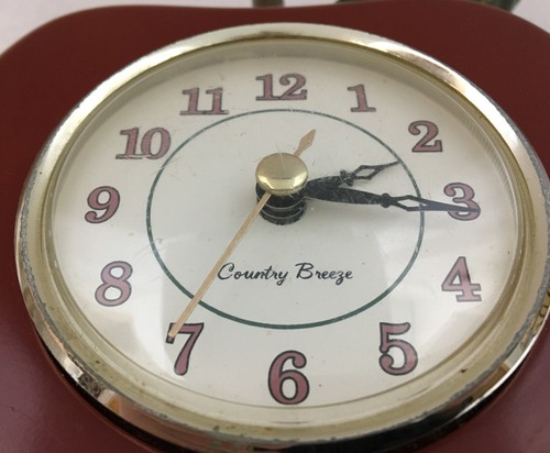 Deko Vogelhaus "ABC Welcome" und "Country Breeze" Apfeluhr FUNKTIONIERT - Bild 14 von 15
