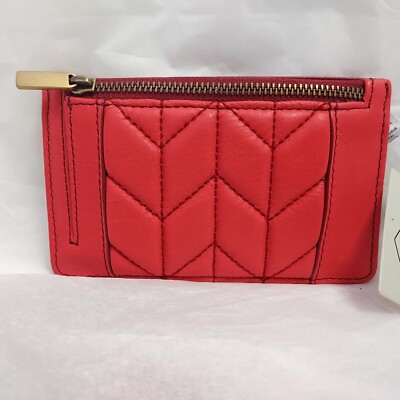 Fossil Women's Logan Zip Around Card Case