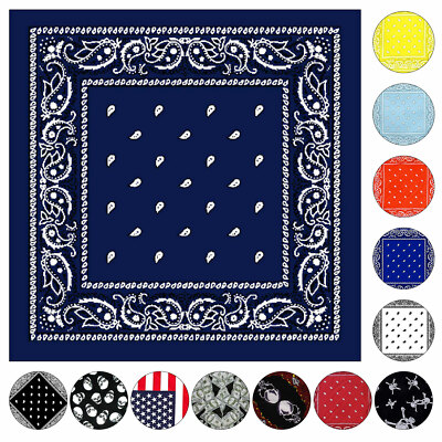 Bedrucktes Bandana Herren Damen Multiuse Stirnband Handgelenk Halstuch Gesichtsmaske Sturmhaube