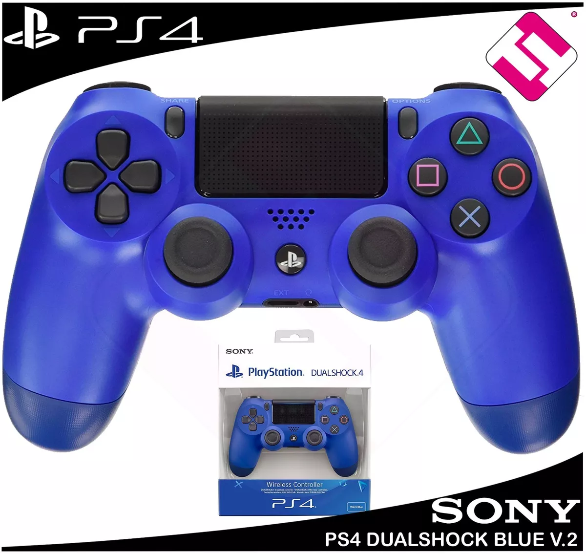 MANDO PS4 DUALSHOCK COLOR AZUL PLAYSTATION 4 PRECINTADO ORIGINAL RECOGIDA  LOCAL