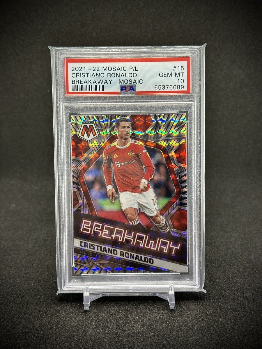 クリスティアーノ ロナウド Panini Prizm PSA 10 2022 Panini Prizm