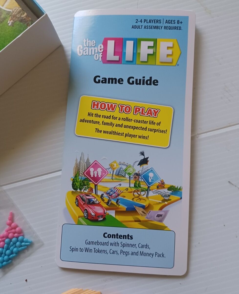 What are the instructions for the HASBRO Game of Life 2013