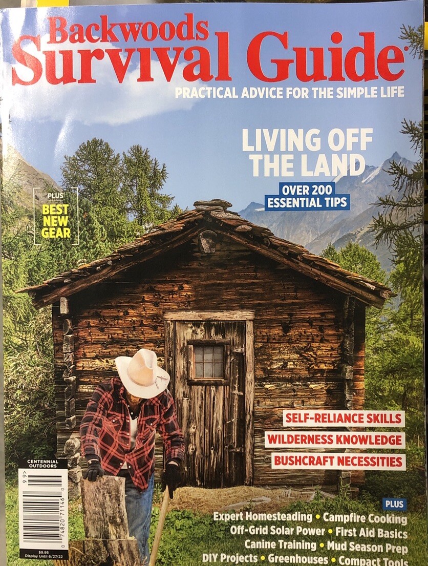 Backwoods Survival Guide 6/22 Living Off The Land Safely Shipped | eBay