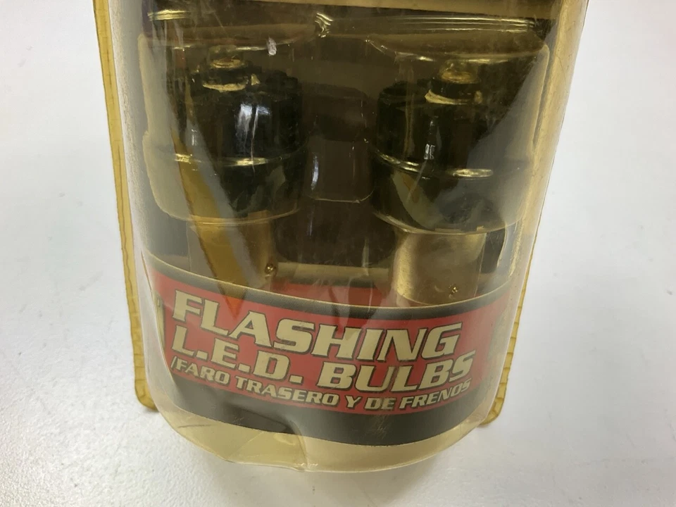 Pilot LI-1156RCZ Bombilla de lámpara de freno LED roja intermitente, 1156 - PACK DE 2 Foto 2 de 4