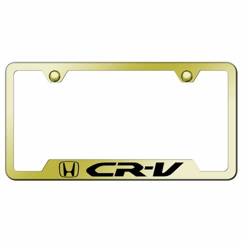 Honda CrVGold Stainless Steel License Plate Frame GF.CRV.EG 718544263866 eBay