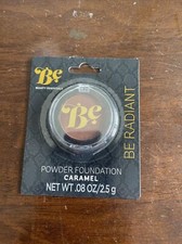 Beauty Essentials Powder Foundation Caramel Travel Everyday Wear