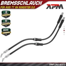 2x Bremsschlauch Bremsschläuche Vorne Links Rechts für Audi TT 8N Roadster 3.2