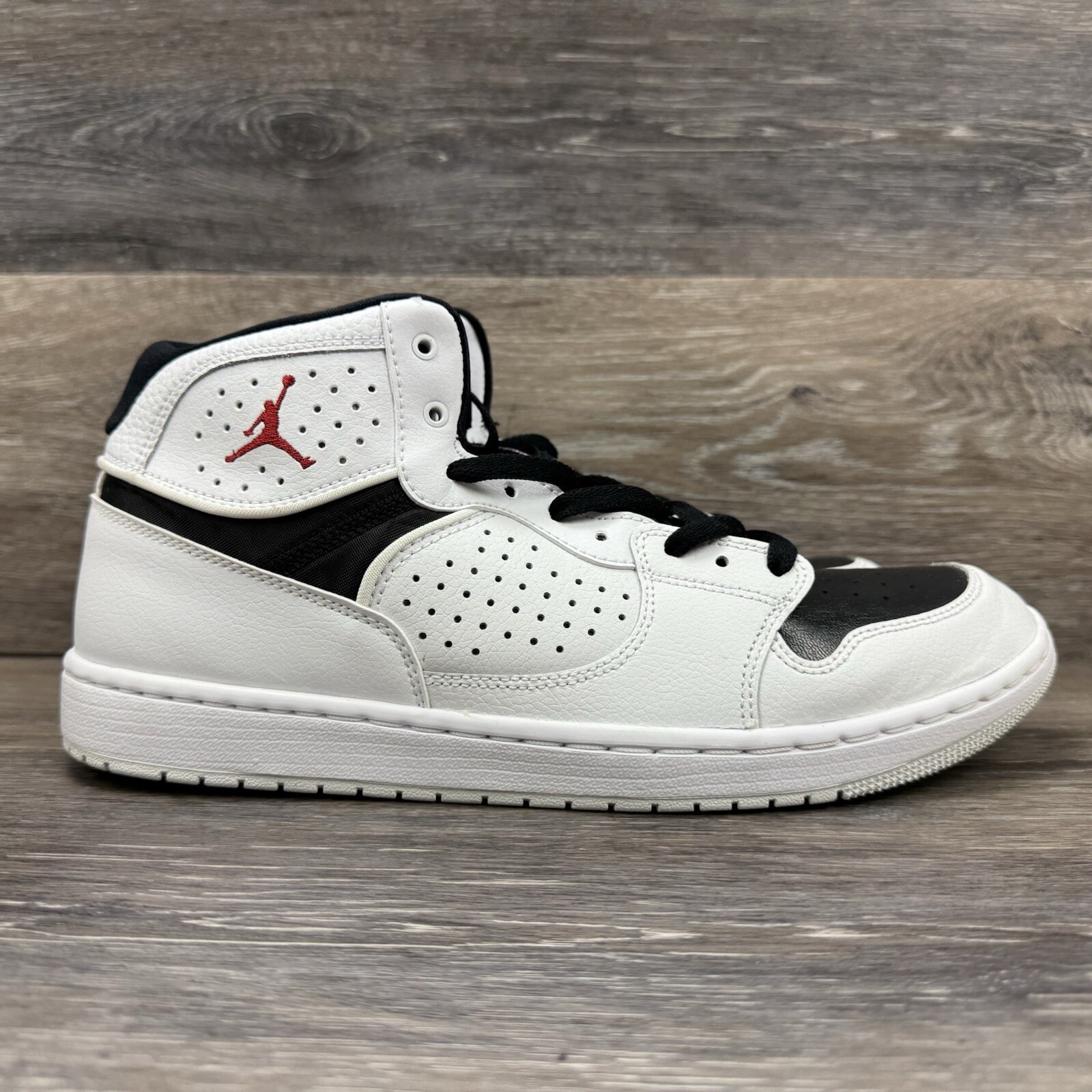 Nike Air Jordan Access White Black Basketball Mens Sneakers AR3762-101