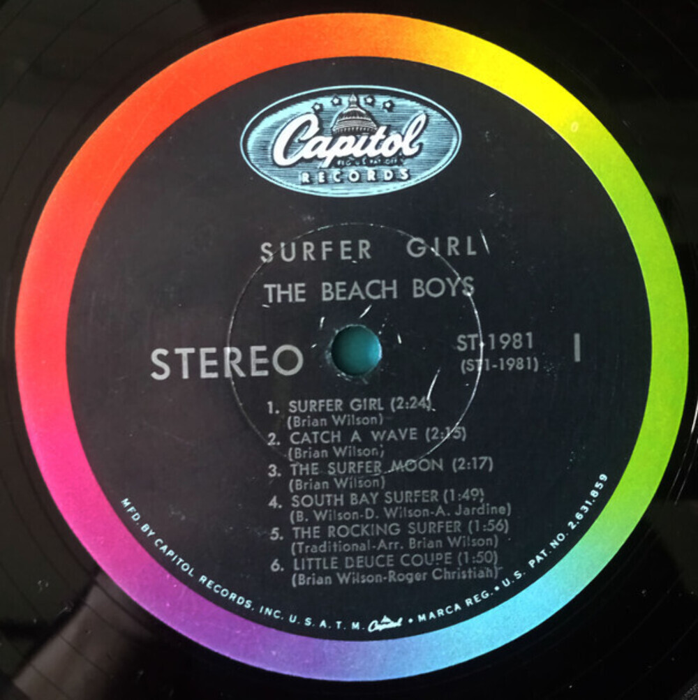 米LP Beach Boys Surfer Girl T1981 CAPITOL /00260 ODAtNTgyNi5qcGVn.jpeg