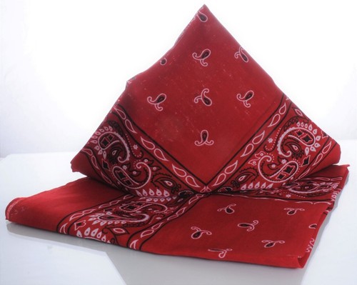 Train Engineer Bandana - RED Pack of 12