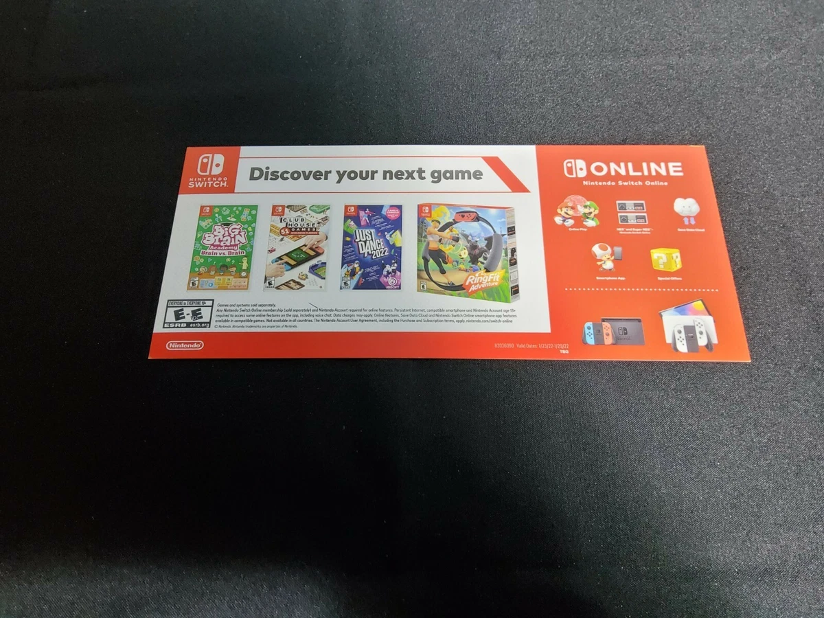 Nintendo sales online promo