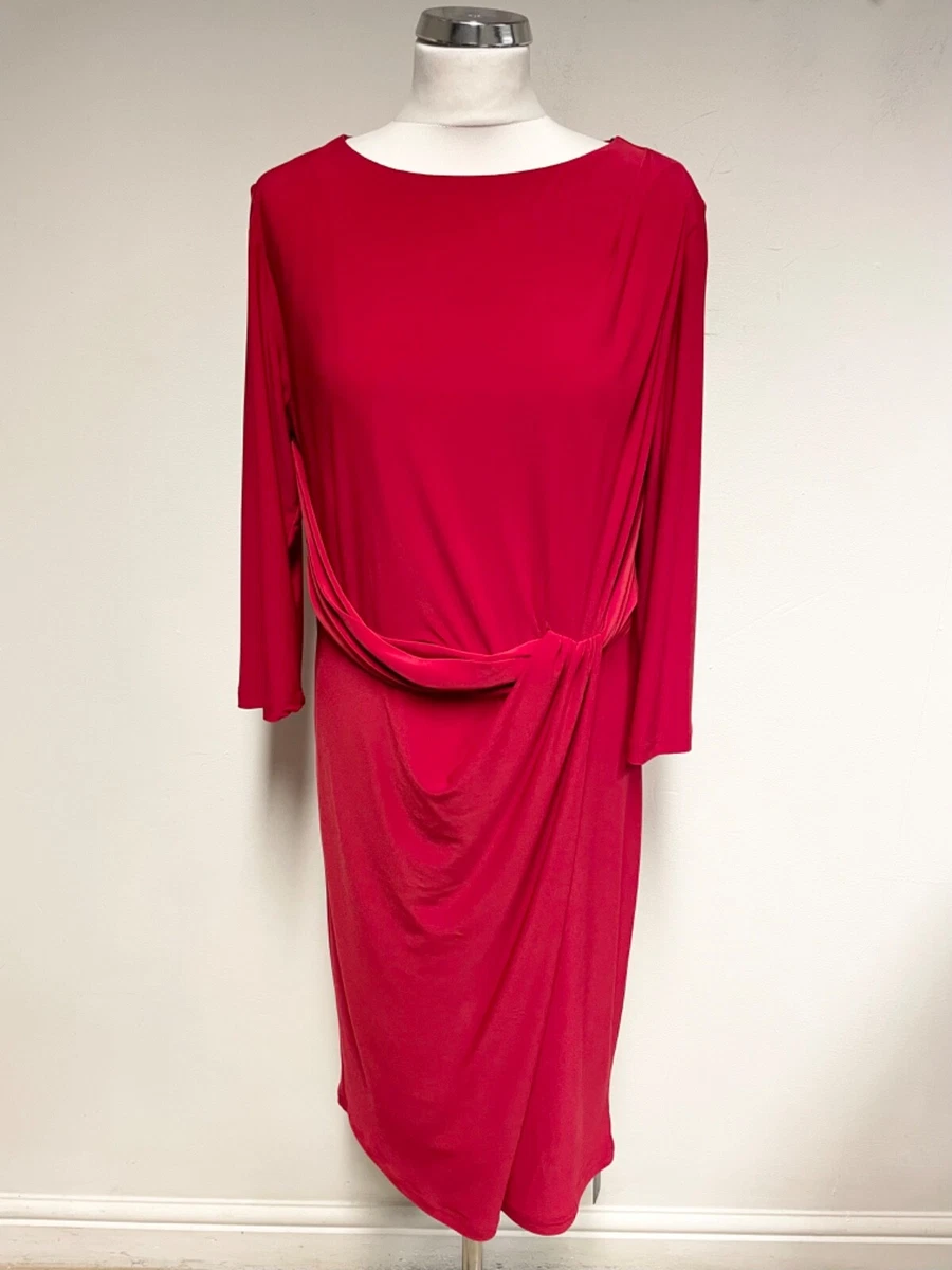 Roman originals red deals dress