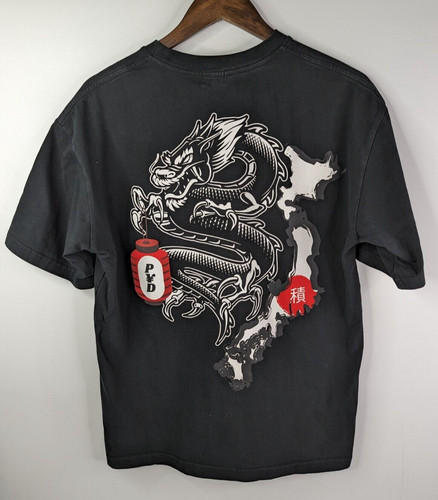 PYD Pay Your Dues Japan Dragon Jumbo Graphic T-Shirt Size Small Cotton