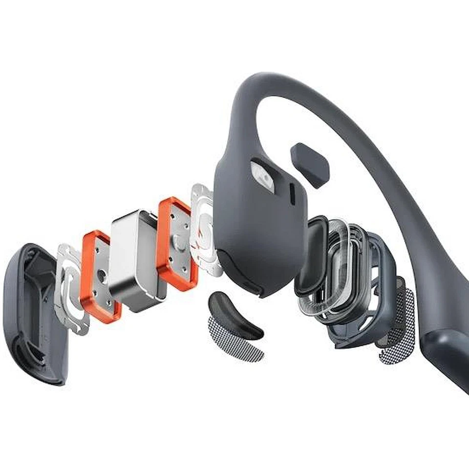 Auricolare a conduzione ossea Shokz OpenRun Pro2 colore nero - Immagine 4 di 4