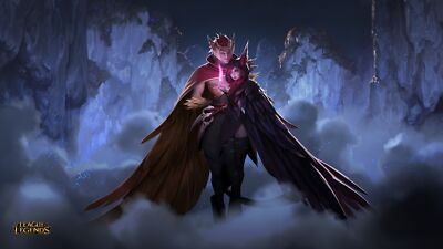 League of Legends summoners rift xayah rakan pc gaming playmat gaming ...