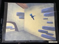Animation cel BACKGROUNDS production art cels anime vintage cartoons Disney BG34