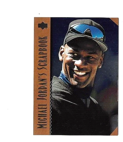 1994 Upper Deck Minor League  Michael Jordan's Scrapbook Card 1