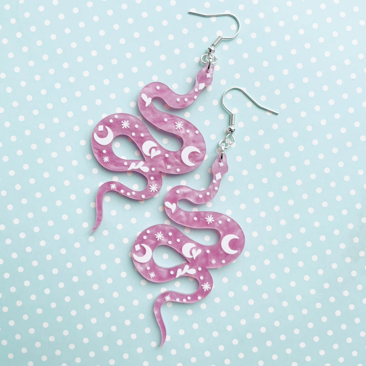 Snake statement deals earrings