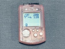 SEGA Dreamcast Hello Kitty Visual Memory Unit VMU Memory Card Clear Pink