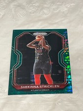 Shekinna Stricklen 2021 WNBA Prizm Basketball #35 Green Prizm /25