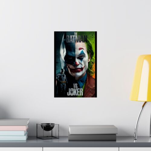 Batman Poster Film - 2 Gesichter Wandbild, Dark Knight Joker Wohndeko Bild Geschenk - Bild 40 von 136