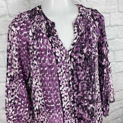 Robe The Limited Taille XS - Violet, Manches 3/4 - Polyester/spandex - Occasion Très Bon état