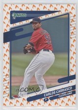 2021 Panini Donruss On Fire 39/75 Carlos Carrasco #91 00em
