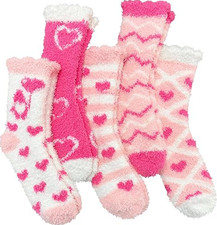 NEW Valentines Day Gifts for Her Fuzzy Socks Gifts for Women Mom Wife Girl...