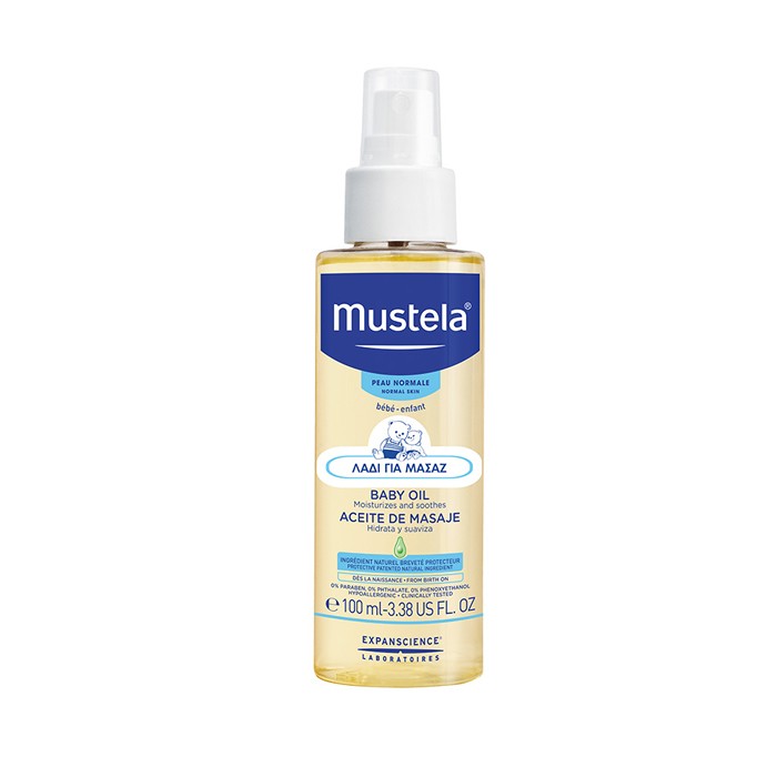Mustela Olio Per Bambini Con Olio Di Avocado Olio Per Bambini Per Massaggi Con Olio Di Avocado, 100Ml - Immagine 5