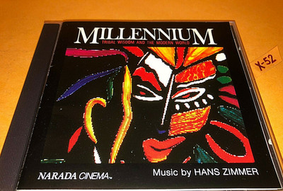 Hans Zimmer score Millennium CD soundtrack tribal wisdom & modern world Narada