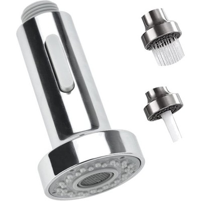 Replacement Multi-Function Pull Kitchen Faucet Replacement Shower Extendable ...