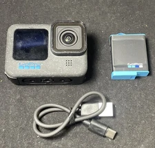 *AS-IS* GoPro HERO12 Black Action Camera (Front LCD Blurry)