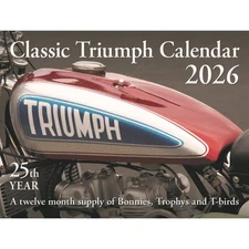 Wolfgang Publications,  Triumph Classic 2026 Wall Calendar